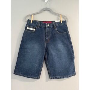 U.S. Polo Assn. Blue Denim Shorts Size 18 Relaxed Fit New with Tags Boys Kids